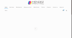 Desktop Screenshot of mendezprinting.com